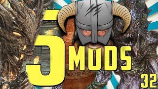 🐉 5 RUSTIC MODS for SKYRIM SE!