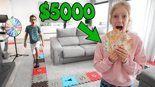 GIANT BOARD GAME!!! The Winner Gets $5000!!!