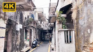 There are many old houses in urban villages in Shenzhen, China, where many low-income people live.