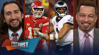 Chiefs lose to Eagles in Week 11, Brou wins bet, Nick has an intervention | NFL | FIRST THINGS FIRST