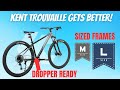 Dropper Ready Sized Frames for the Kent Trouvaille - Best budget MTB of 2022 is even better in 2023