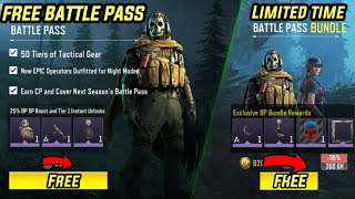 HOW TO GET SEASON 12 BATTLE PASS FOR FREE IN COD MOBILE | FREE  BATTLE PASS IN CALL OF DUTY MOBILE