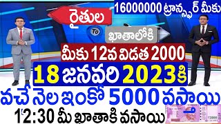 AP రైతులందరికీ శుభవార్త.! రేపు ఉదయాన్నే 5000 నేరుగా మీ ఖాతాకు వస్తాయి..వెంటనే వెళ్లి తీసుకోండి | TY