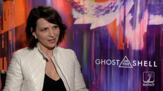 JULIETTE BINOCHE talks acting in "Ghost In The Shell"