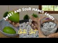 Sweet and Sour Raw Mango Candy | Gatagat | आम की चटपटी गटागट गोलिया | khatti meethi homemade Candy 😍