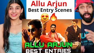 Allu Arjun’s All Best Entry Scenes | DJ, Dangerous Khiladi 2, Main Hoon Lucky The Racer Reaction