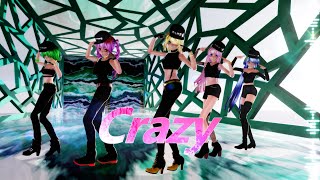 ≡MMD≡ Miku.Rin.Gumi.Luka.Teto - Crazy / 4Minute [4KUHD60FPS]