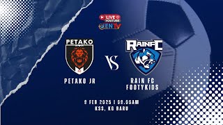 [Live Basic] Petako Jr FC vs Rain FC Footykids | Friendly Match