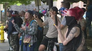 43 jail supporters arrested outside of Mecklenburg County jail