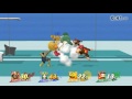 Super Smash Bros Wii U Online Battle Captain Falcon vs. Palutena vs. PAC-MAN vs. Diddy Kong