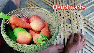 Traditional Bamboo Weaving basket has never appeared