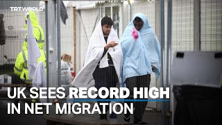 Net migration to UK reaches record high of 606,000 people