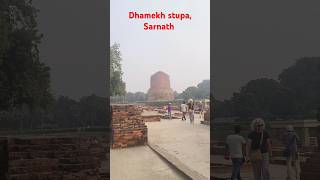 Dhamekh stupa, sarnath, varanasi #trendingshorts #suvi #landofbuddha#buddha #buddhastatue#nature