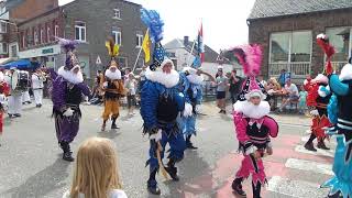 Les Chinels de Fosse la Ville. Féerie des genêts de Gedinne 2018