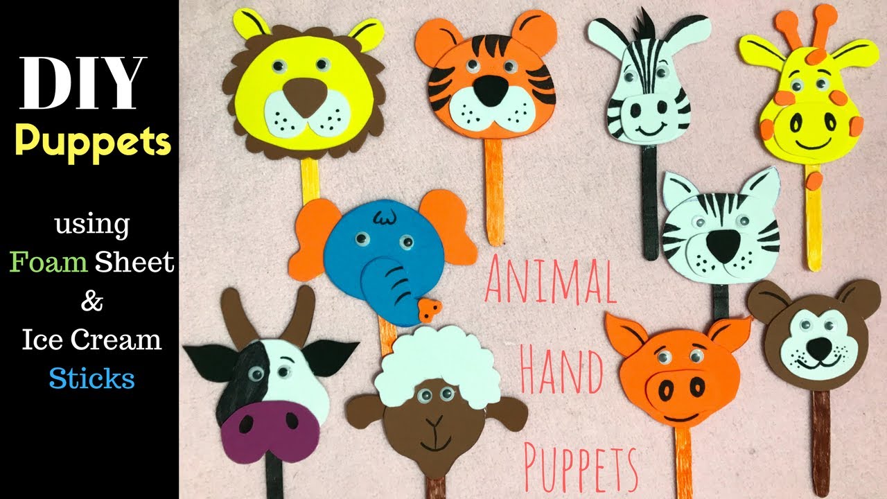 How To Make Animal Puppets