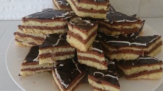 4 layered chocolate dessert Moroccan | Aicha TV