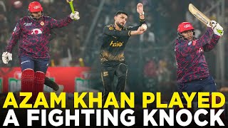 Azam Khan Played a Fighting Knock | Peshawar Zalmi vs Islamabad United | Match 13 | HBLPSL 9 | M2A1A