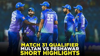 PSL 9 | Short Highlights | Multan Sultans vs Peshawar Zalmi | Match 31 | Qualifier | M2A1A