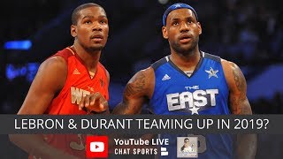 LeBron James & Kevin Durant Teaming Up, Tristan Thompson Punches Draymond Green, & NFL Rumors