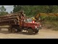 pantauan km 8 truck logging nissan diesel tza520