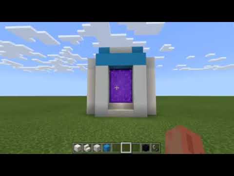 How To Make A Portal To The Heaven Dimension In Minecraft! - YouTube