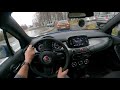 fiat 500x sport 2021 150 hp pov test drive