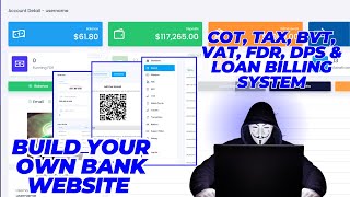 How to Create Online Banking Website | Complete Banking Script Tutorial