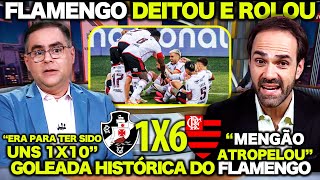 "FLAMENGO DEITOU e ROLOU em CIMA do VASCO ! FLAMENGO TIROU o PÉ !" IMPRENSA ESPORTIVA de BOCA ABERTA