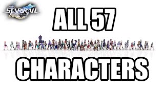 ALL 57 Characters Specialist Dance before Amphoreus | Honkai Star Rail