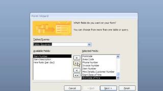 04 Data Forms for Multiple Tables