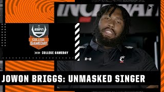 The Unmasked Singer: Cincinnati DL Jowon Briggs | College GameDay