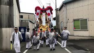 2019/10/22 伊予三島秋祭り 寒川西部太鼓台