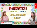 MATH 1 | QUARTER 1, WEEK 2 | LABIS AT KULANG NG ISA | MELC | PIVOT MODULE