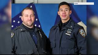 Caught on camera: NYPD officers save man trapped inside burning car