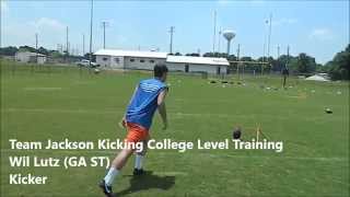 Wil Lutz | Georgia State Kicker | Team Jackson Kicking Training