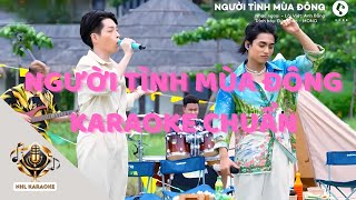 KARAOKE | NGƯỜI TÌNH MÙA ĐÔNG - MONO x ĐỨC PHÚC | ( BEAT GỐC )