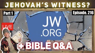 Jehovahs Witnesses? LIVE Bible Study + Q\u0026A live! Ask your questions or prayer requests!