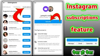 instagram subscription feature | instagram subscription feature india | instagram subscription setup