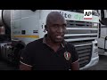 South Africa deploys army over burning of trucks