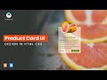 Create a Stunning Product Card UI with HTML and CSS | Step-by-Step Tutorial | Geekboots