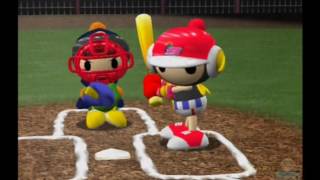 Bomberman Hardball PS2 Baseball Gameplay (Hudson/UBISoft)