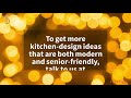 kitchen design tips for elderly living parents 4