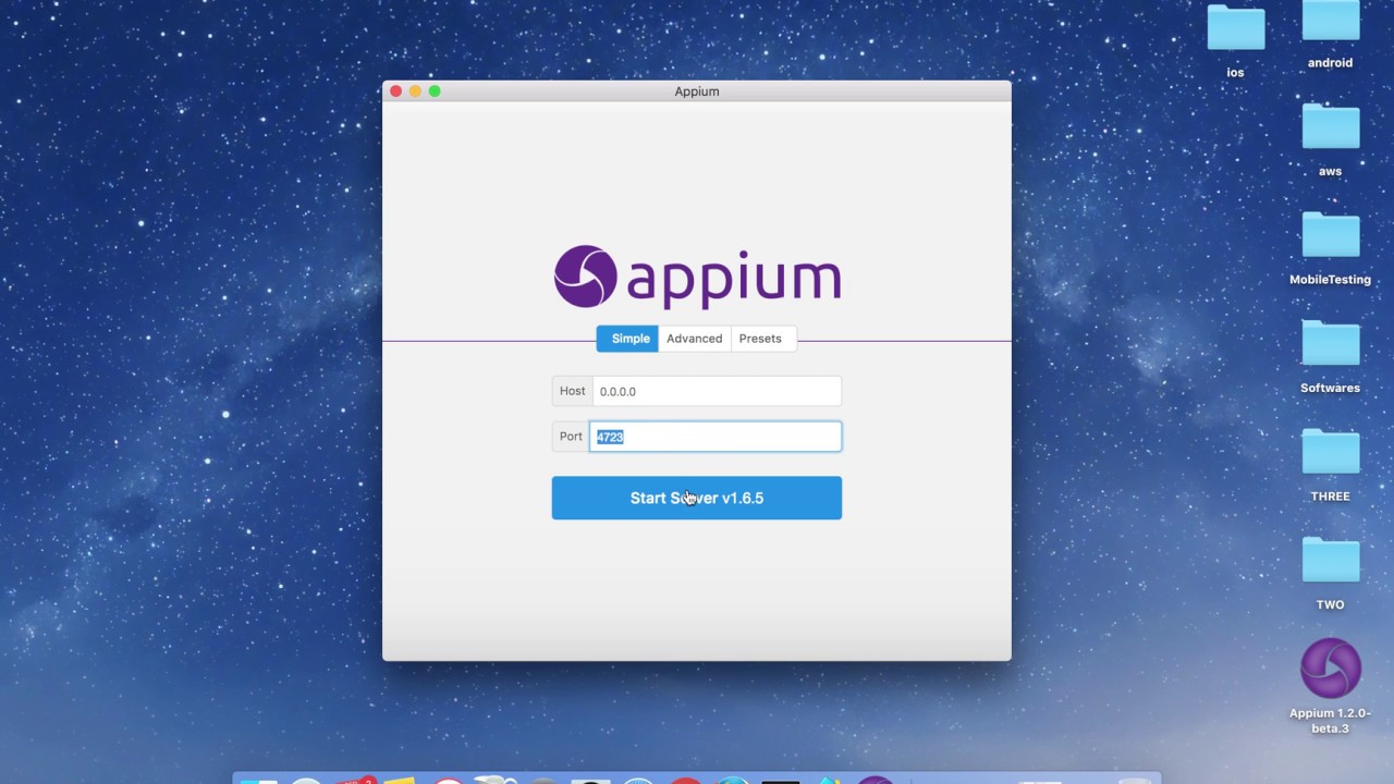 Appium Python Tutorial - Appium Desktop Setup For IOS With Desired ...