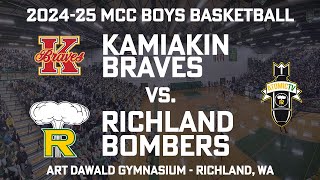 2024-25 MCC Boys Basketball - Kamiakin Braves vs. Richland Bombers