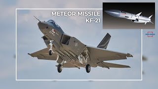 KF-21 Fighter Prototypes Succesfuly Launched the Meteor Missile