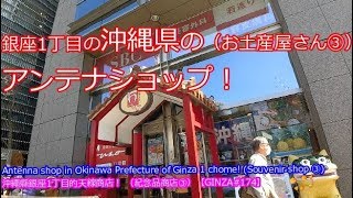 銀座1丁目の沖縄県のアンテナショップ！（お土産屋さん③）【GINZA#174】