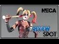 NECA Batman Arkham City Harley Quinn 1/4 Scale Figure @TheReviewSpot