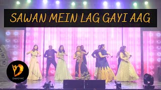 SAWAN MEIN LAG GAYI AAG DANCE PERFORMANCE | WEDDING DANCE CHOREOGRAPHY | BAADSHAH | DANSYNC