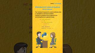 nonlocal keyword in Python | Python interview questions | #pythontutorial #interview #nonlocal