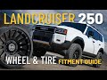 2024 Toyota Land Cruiser Wheel Offset & Tire Size Guide | FULL CYCLE TEST